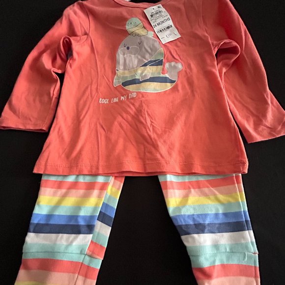 FIRST IMPRESSIONS UNISEX COOL LIKE MY DAD 2-PC SET - Picture 1 of 9